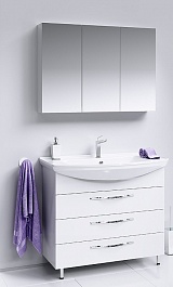 Aqwella Мебель для ванной Аллегро 105, напольная – фотография-4