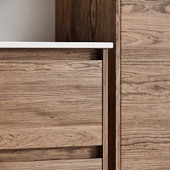 Sancos Тумба под раковину Libra 80 дуб чарльстон – фотография-5