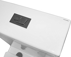 Azario Унитаз-моноблок Avanti AZ-6203 безободковый с бачком с сиденьем микролифт белый – фотография-17