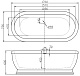 BelBagno Акриловая ванна BB03 – фотография-5