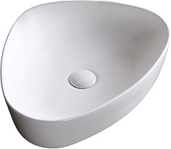 Ceruttispa Раковина накладная 51 CR0089 белая – фотография-1