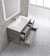 Cezares Мебель для ванной Premier-HPL  EST 100 Cemento Struttura, TCH – фотография-25