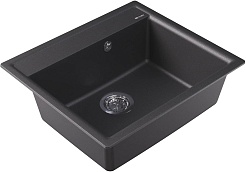 Florentina Мойка кухонная Консул 570 черная – фотография-2