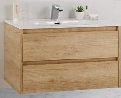 BelBagno Тумба с раковиной KRAFT 39 800 Rovere Nebrasca Nature – фотография-1