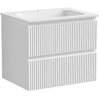 Sancos Тумба с раковиной Snob R 60 bianco