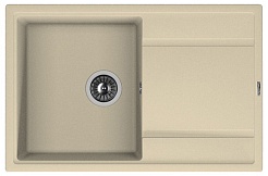 Florentina Мойка гранитная Липси 780 с крылом шампань – фотография-1