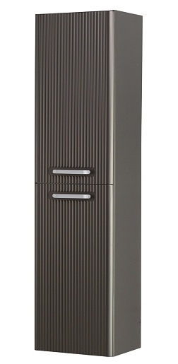 BelBagno Шкаф подвесной Due 40/150 оружейная сталь ручки Белые – фото-1