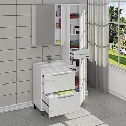 СанТа Мебель для ванной Калипсо 60 напольная – фотография-3