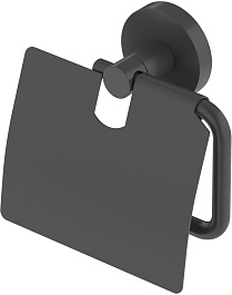 Cezares Держатель туалетной бумаги Relax RELAX-PH-NOP черный матовый – фотография-1