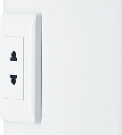 Mixline Шкаф пенал Аккорд Мадрид 40 белый/зеркальный – фотография-4