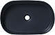 Allen Brau Мебельная накладная раковина Fantasy 55 4.11022.31 чёрный матовый – фотография-8