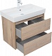 Aquanet Мебель для ванной Nova Lite 75 подвесная дуб крафт – картинка-25