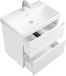 Акватон Тумба с раковиной Сканди 70 белая – фотография-3