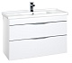 Aquanet Мебель для ванной "Эвора 100" белая – фотография-14