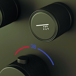 Sancos Душевой комплект Space SC3006MB матовый черный – фотография-7