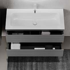 Sancos Тумба под раковину Folk 80 grey soft – фотография-2