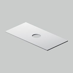 Am.Pm Столешница Func 100x50 белая матовая – фотография-2