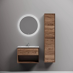 Sancos Тумба с раковиной Marmi 1.0 70 дуб чарльстон раковина CN7007 – фотография-3