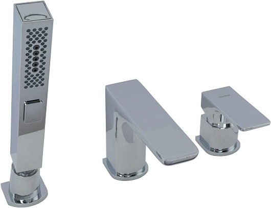 Allen Brau Смеситель на борт ванны Infinity 5.21008-00 (с внутренней частью) хром – фотография-6