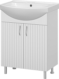 Misty Тумба под раковину Изео 65 белая – фотография-2