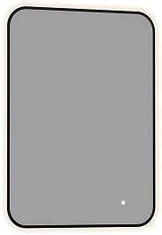 Aquanet Зеркало Контур 60x80 Led TX с подсветкой черное – фотография-2