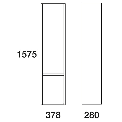  Пенал для ванной Карино L – фотография-2