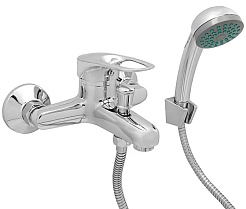 Frap Смеситель для ванны с душем H28 F3028-B хром – фотография-1