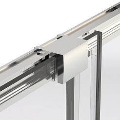Vincea Душевой уголок Stella 130x80 VSR-1ST8013CL профиль хром стекло прозрачное – фотография-6