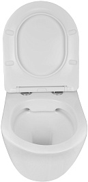 Azario Унитаз подвесной Gloria AZ-2003 безободковый белый – фотография-8