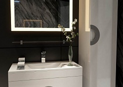 De Aqua Мебель для ванной Форма 90, зеркало Сити – фотография-4