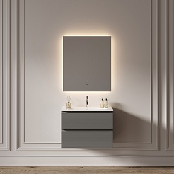 Sancos Зеркало Square 2.0 70 с подсветкой с бесконтактным выключателем – фотография-7