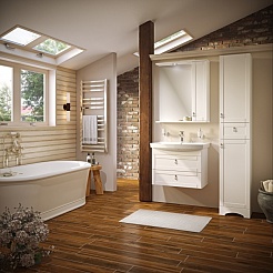 Runo Тумба с раковиной Мерида 70 подвесная – фотография-2