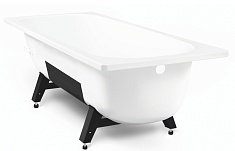 ВИЗ Стальная ванна Tevro 150/70 Т-52902 белая орхидея с опорной подставкой