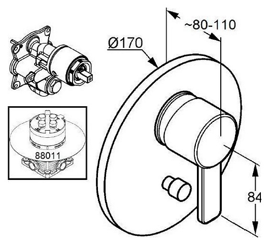 Kludi Смеситель "Zenta 386508675" – фотография-2