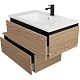 Cezares Тумба с раковиной Slider 80 с 2 ящиками дуб тангент – картинка-30