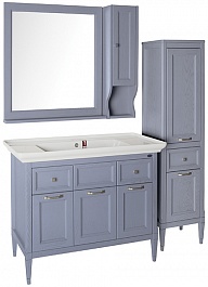 ASB-Woodline Зеркало для ванной Гранда 80 grigio серый – фотография-3