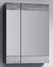 Aqwella Зеркальный шкаф Бриг 70 дуб седой – фотография-1
