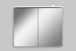 Am.Pm Зеркало-шкаф Spirit 2.0 80 белый глянец – фотография-8