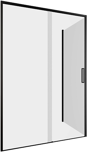 Aquanet  Душевой уголок Pleasure Evo 130x90 AE65-130x90-BT профиль черный, стекло прозрачное – картинка-3