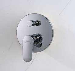 Aquatek Смеситель для душа и ванны Ника AQ1846CR хром – фотография-4