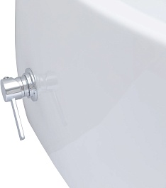 Allen Brau Унитаз подвесной Fantasy 4.11HC1.20 белый глянец с крышкой 4.11005.20 – фотография-28