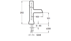 Jacob Delafon Смеситель для раковины Toobi E7329-BN – фотография-2