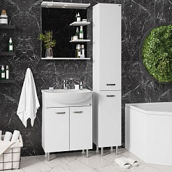 Onika Тумба с раковиной Коралл 60.10 белая – фотография-6