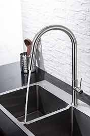 Allen Brau Смеситель для кухни Sprungfeder 5.60002-SS сталь браш – фотография-2