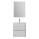 BelBagno Тумба с раковиной Uno mini 60 подвесная Bianco Opaco с раковиной BB-8099-3-60 – фотография-22