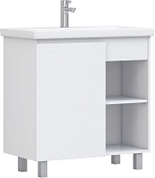 Vigo Тумба c раковиной Milos 800-1-0 белая матовая