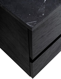 Cezares Тумба под раковину Molveno-46 80 подвесная nero – фотография-6