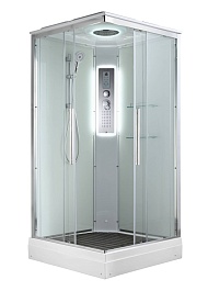 Avacan Душевая кабина 80/80 K2080LED прозрачная – фотография-1