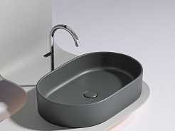 Ceramicanova Мебельная раковина Element 60 CN6048MDH тёмный антрацит матовый – фотография-2