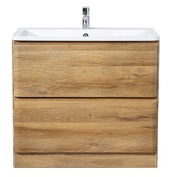 BelBagno Тумба с раковиной Albano 80 напольная Rovere Rustico – фотография-1